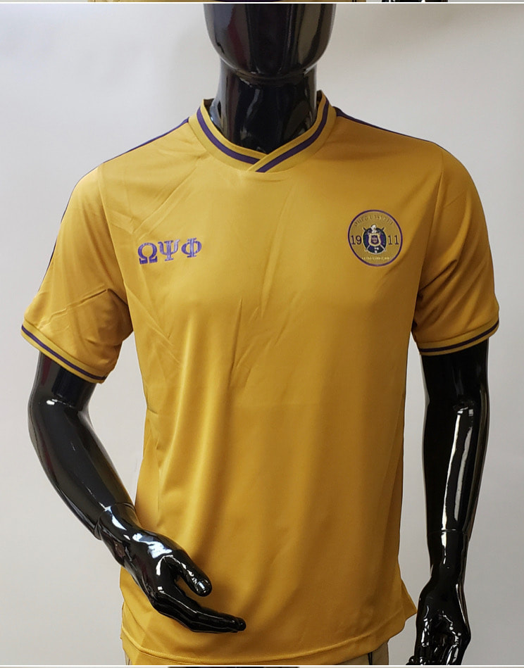 Gold Omega Dri Fit Soccer Jersey – Greeknificent