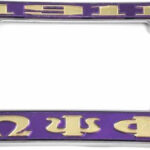 Omega Motorcycle License Frame
