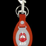 DST LEATHER KEYCHAIN