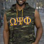 OMEGA SLEEVELESS HOODIE - CAMO