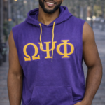 OMEGA SLEEVELESS HOODIE - PURPLE
