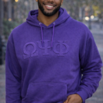 Omega Embossed Hoodie