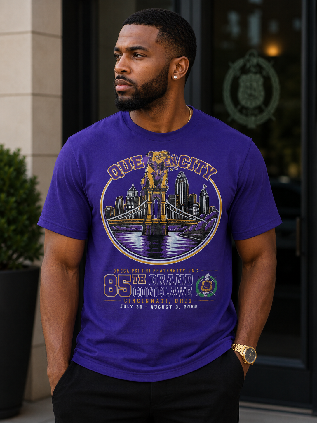 clave t shirt 85th GRAND CONCLAVE T-SHIRT - Image 1